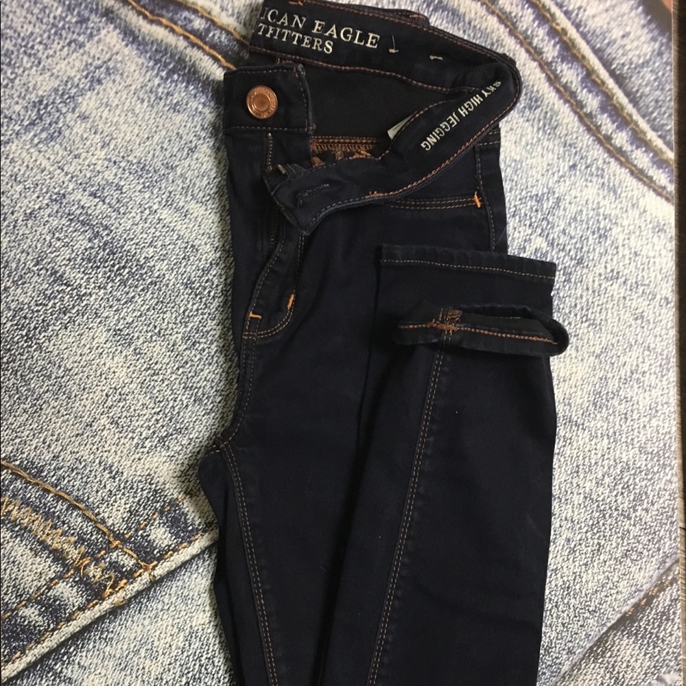 Sky high jegging